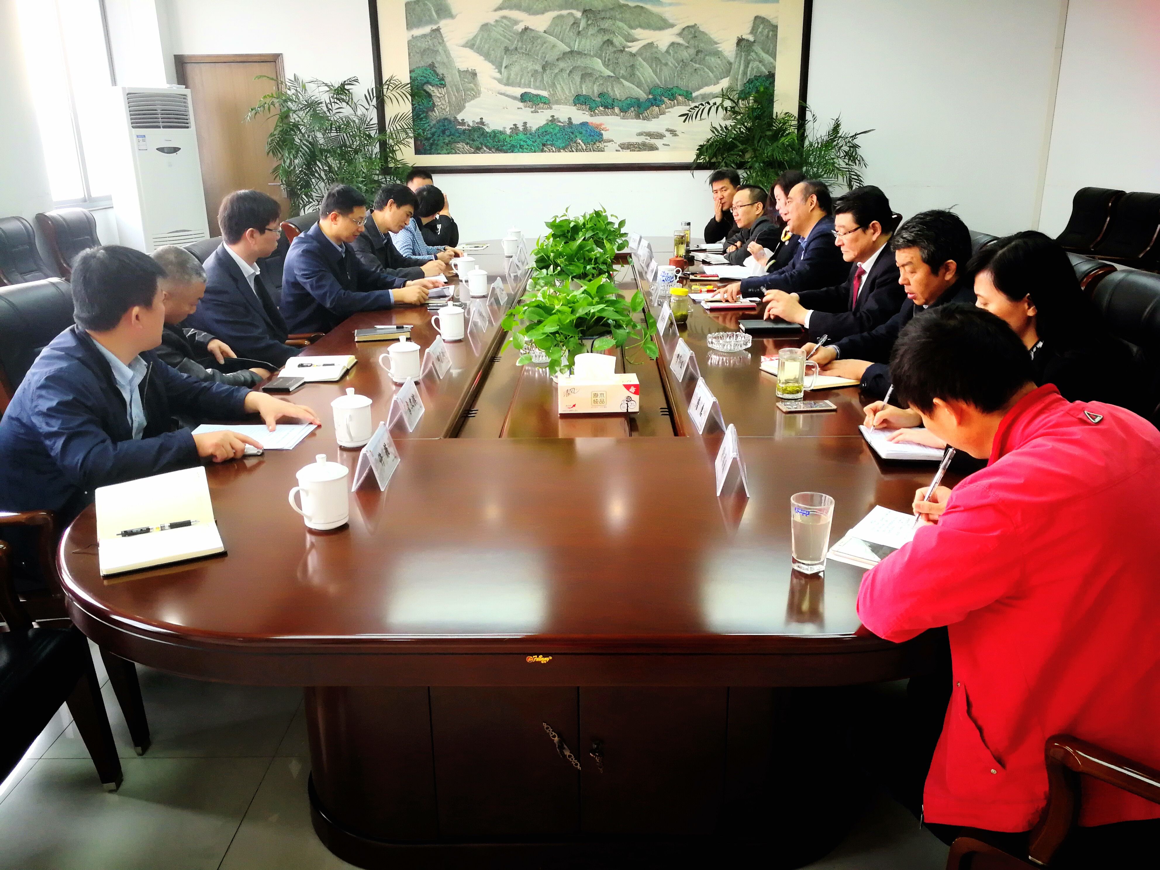 秦淮区纪委书记王晓卫同志一行赴区检察院调研监察体制改革对接工作